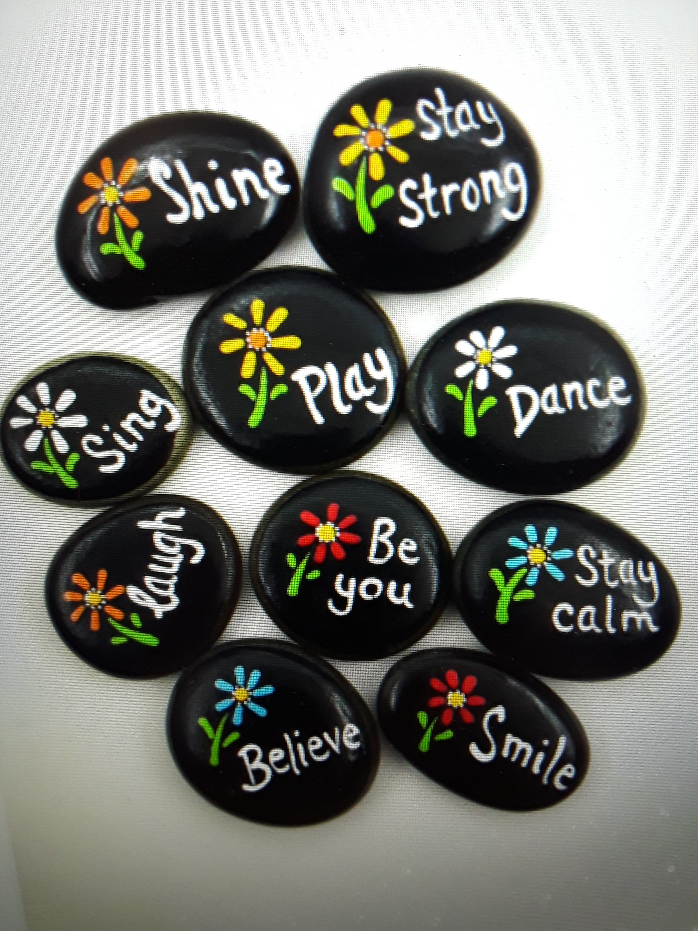 Affirmation stones